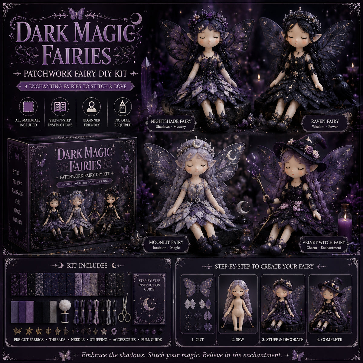 Fairy Patchwork DIY Collection