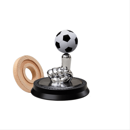🔥Most Popular in 2026🔥⚽🚗Solar Rotating Football Car Air Freshener & Aromatherapy Diffuser – Reusable Ornament for Car, Office & Home