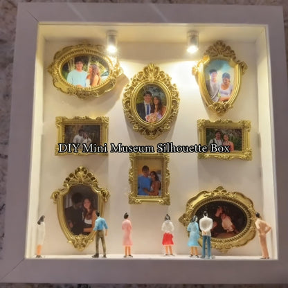 🔥Most Popular in 2026🔥✨DIY Mini Museum Silhouette Box – Celebrate Your Unique Memories in Style 💖